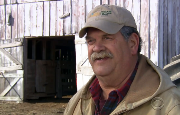 Donn Teske is a fifth generation farmer in Wheaton, Kansas. CBS Evening News 